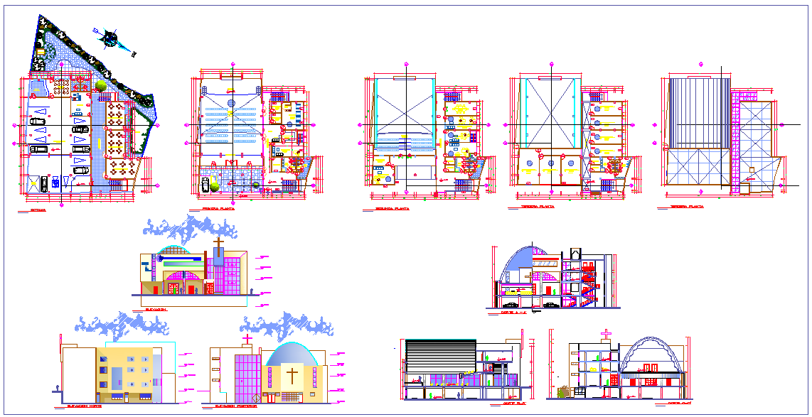 Community church plan