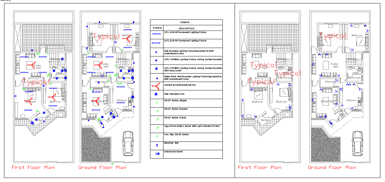 Duplex House Lay-out