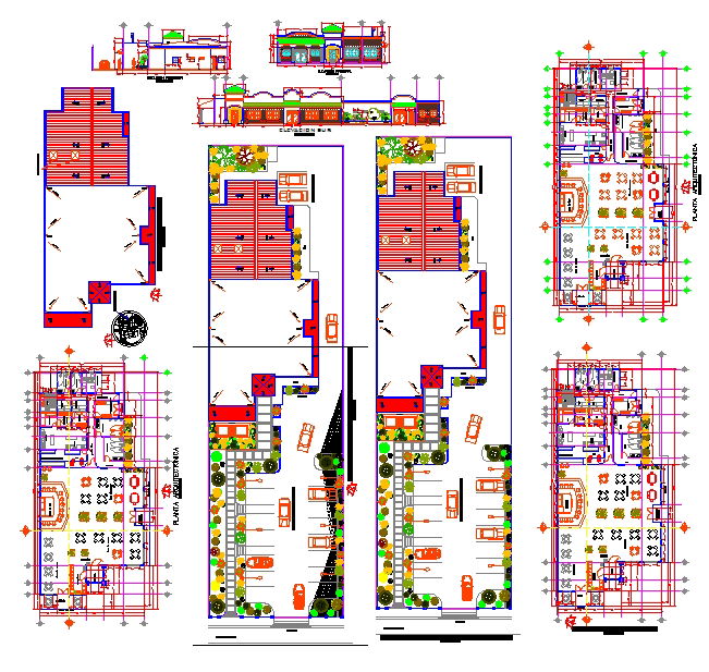 Mexican Restaurant Detail plan