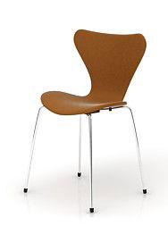 3D Modern Chair CAD File for Interior and Furniture Design Projects