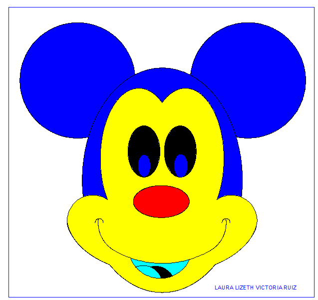 2D Micky Mouse