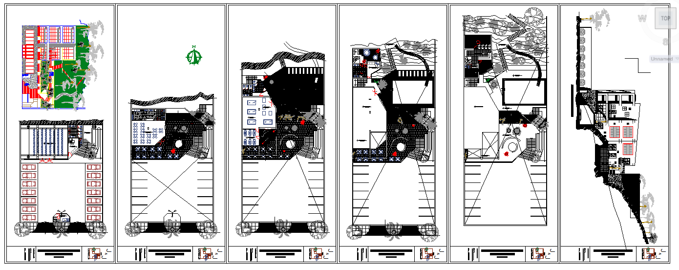 Sport Center Lay-Out