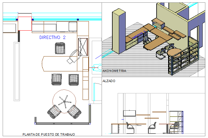 Director table for office