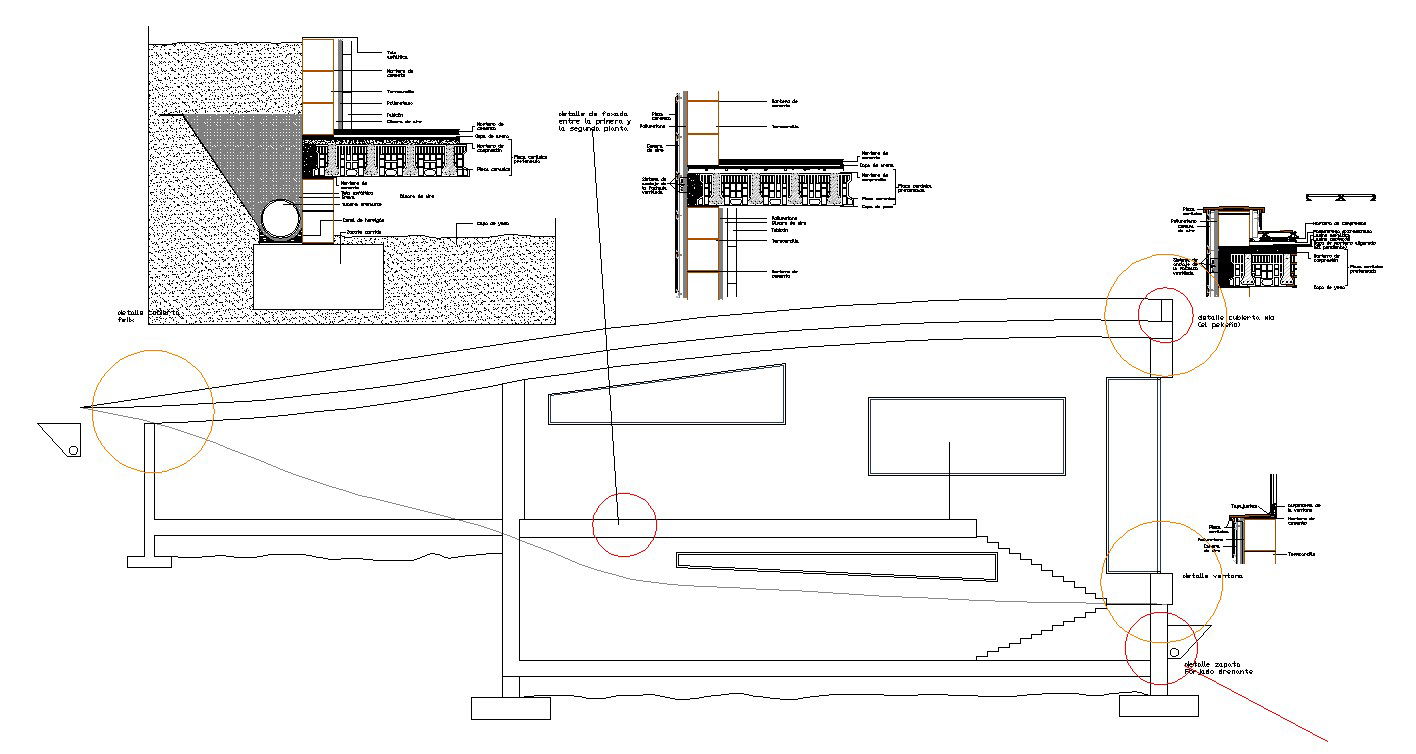 Construction cutting detail