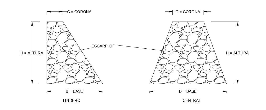 7x12m house building lindero detail drawing is given in this file