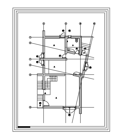 7x13m first floor house plan 2d cad drawing is given in this file