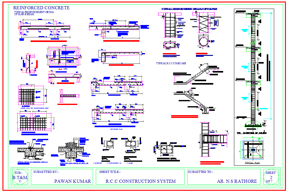 R.C.C Structure Detail