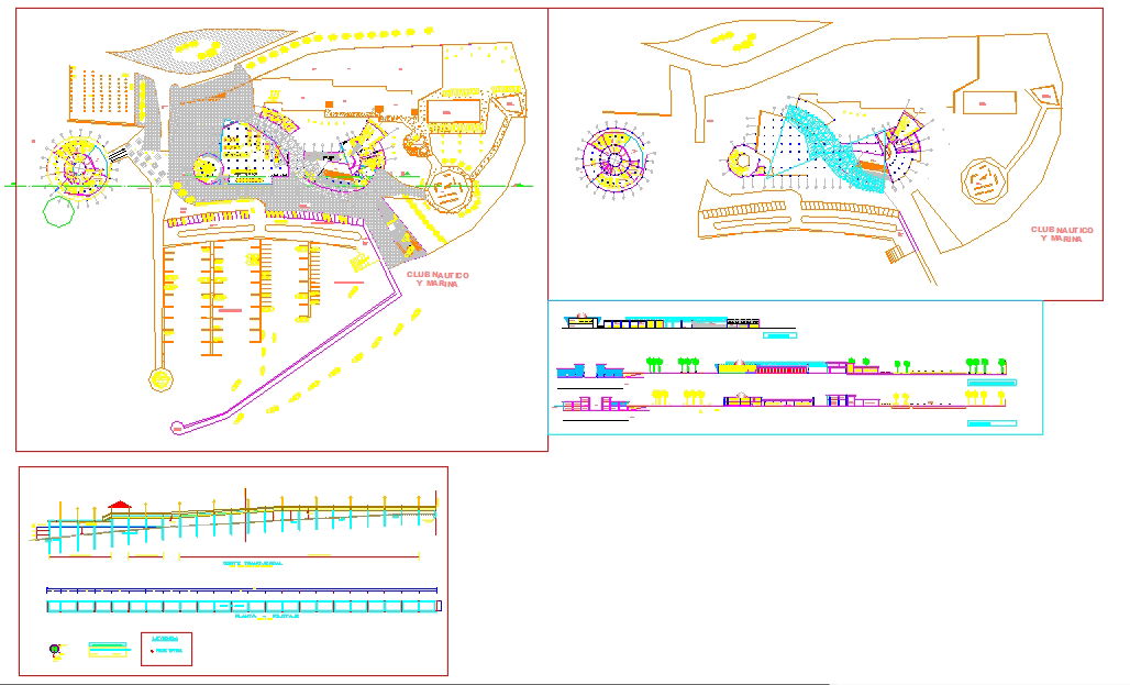 Club house design plan