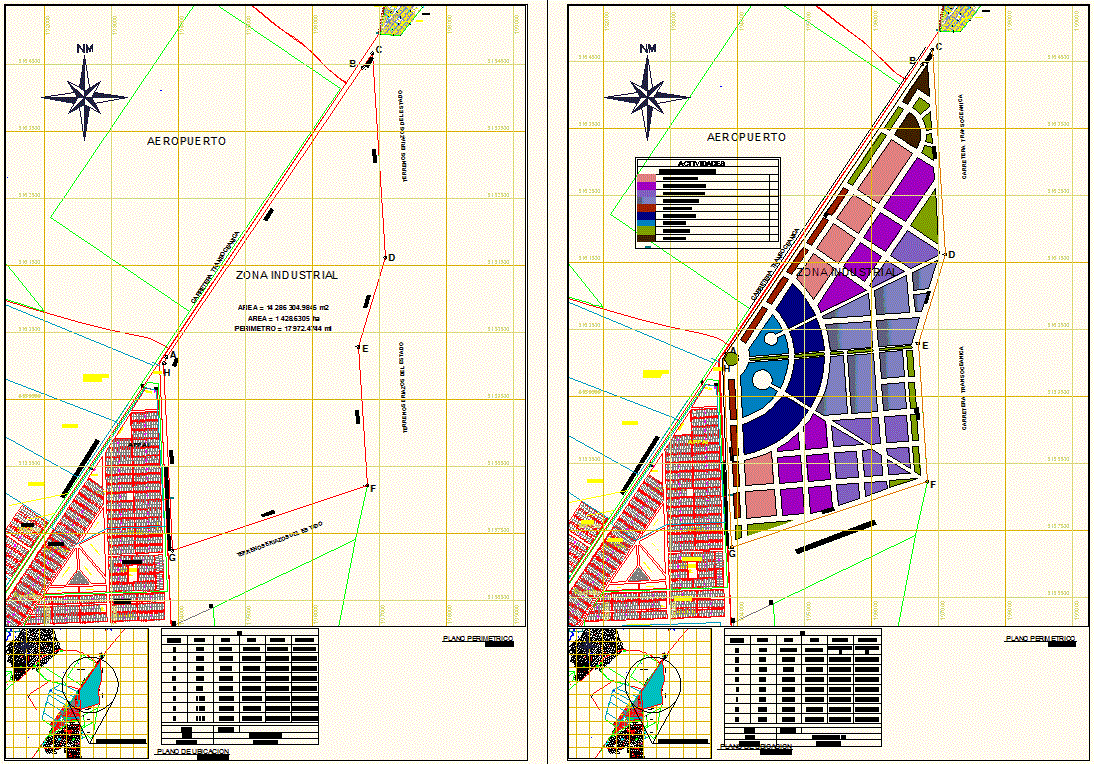 Industrial Park CAD DWG for Architectural and Structural Design Layout