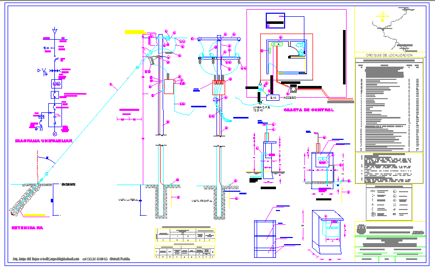 Electric line design