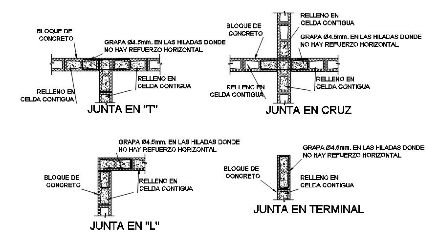 8m height of the house building column section is given in this Autocad drawing file. Download now.