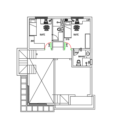 8x10m first floor house plan CAD drawing is given in this file8x10m first floor house plan CAD drawing is given in this file