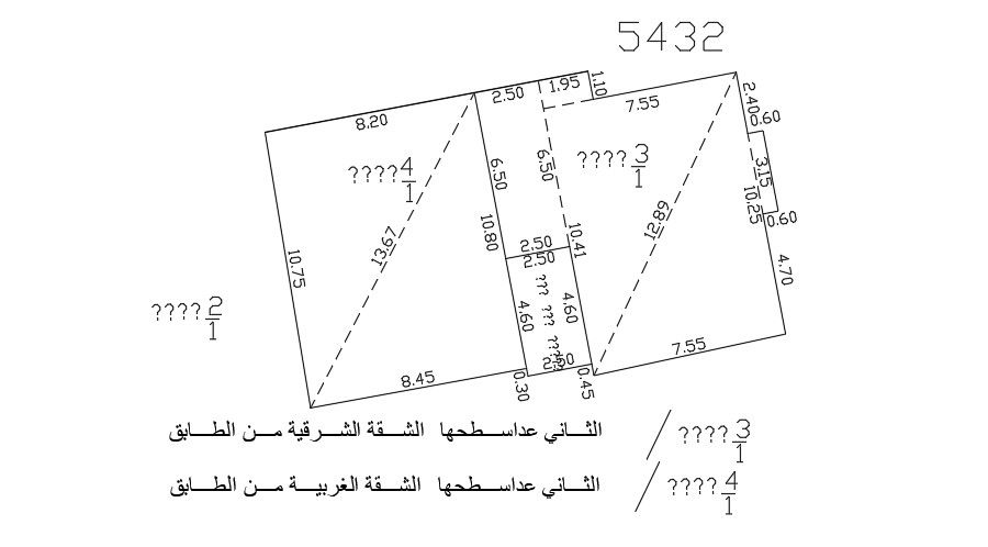8x11m residential site layout drawing