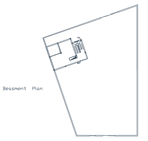 8x7m residential house plan AutoCAD drawing is given in this file