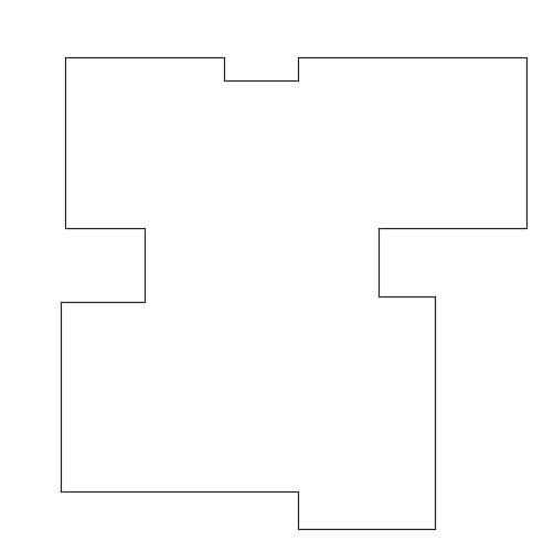 8x8m architecture 2bhk house layout AutoCAD drawing