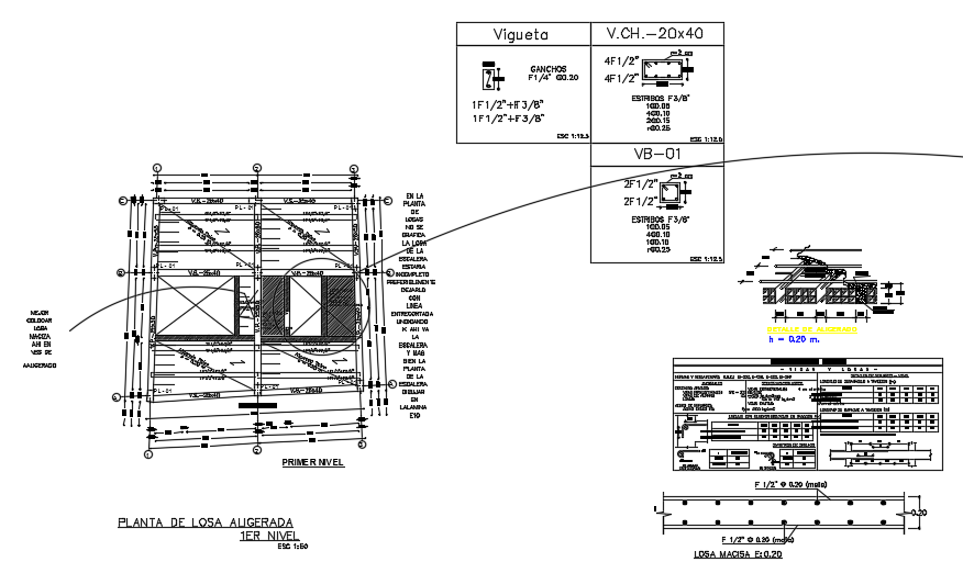 8x9m architecture multifamily first floor beam layout drawing is given in this file