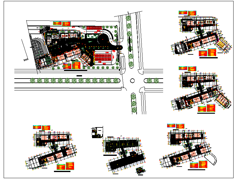 Campus university plan