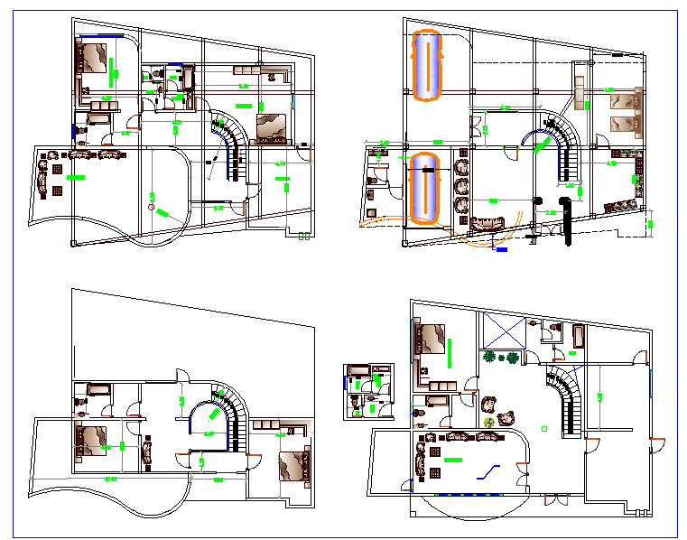 Bungalows Floor Plan