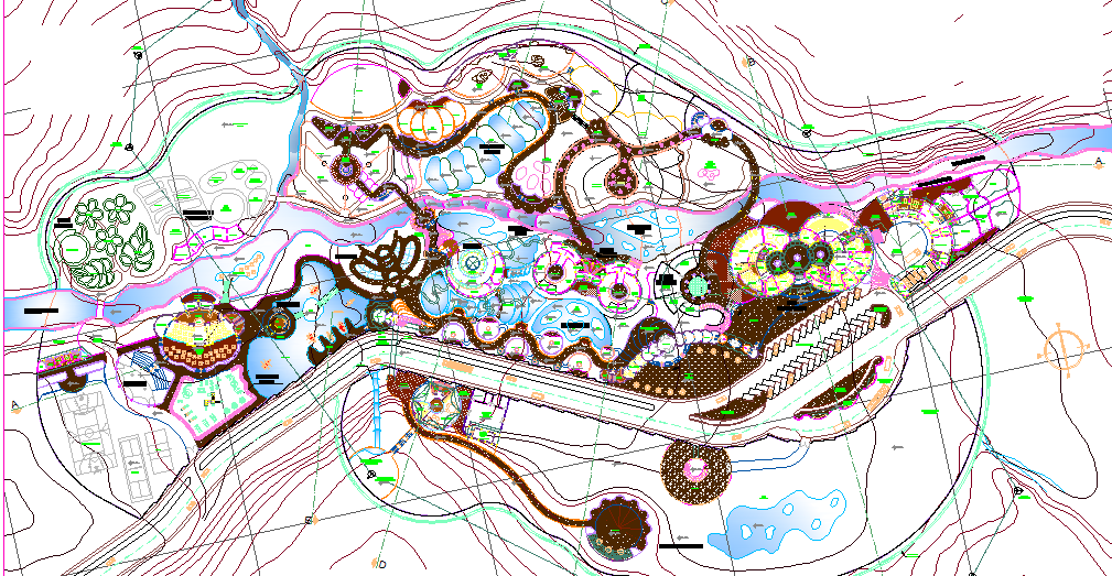 Town Planning Design plan