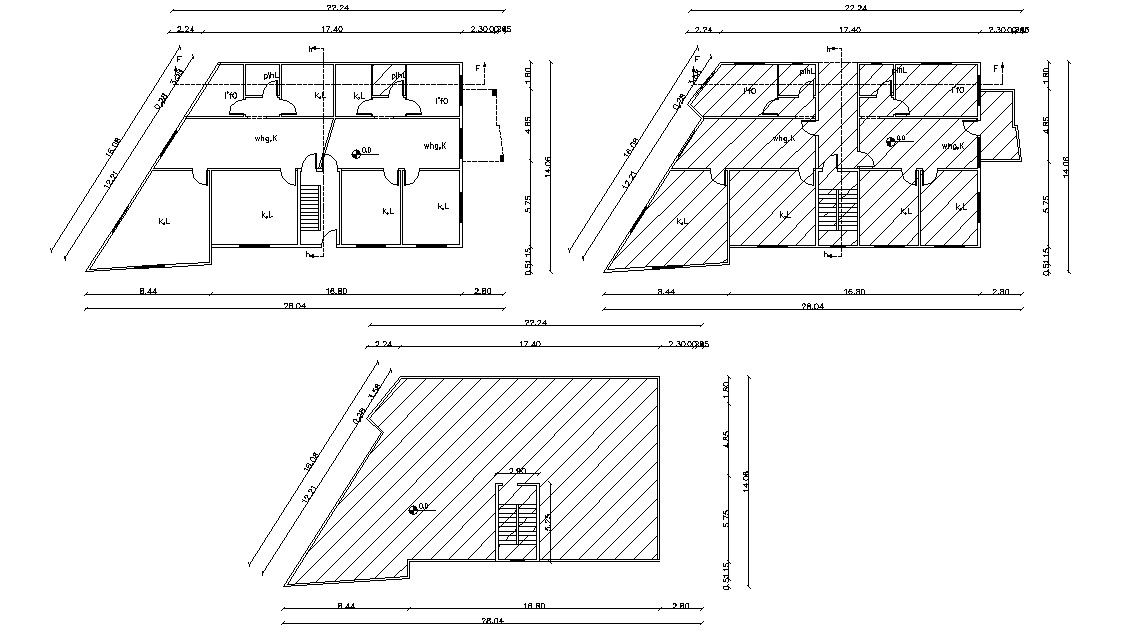 95' X 55' Feet G+1 Bungalow Design Architecture Plan