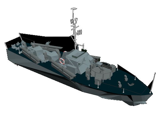 3D Ship AutoCAD DWG Drawing with Complete Structural Detailing