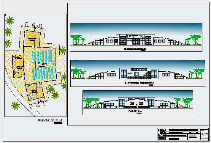 Services Unit design of workshop