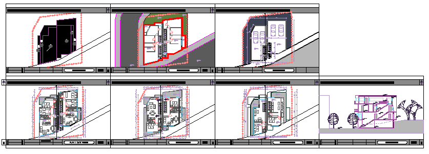 Duplex House for Two family design