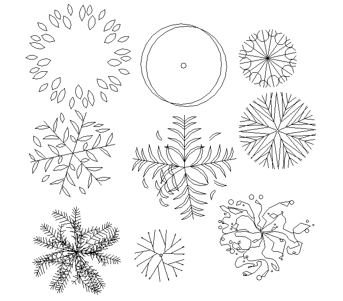 2D Tree Block Design
