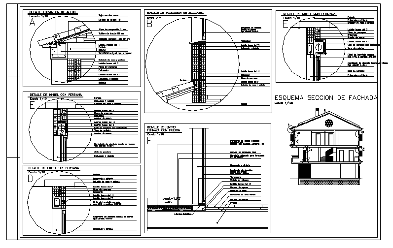 House Section design