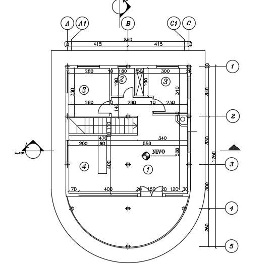 9x12m architecture 3 story second floor bungalow house is given in this file