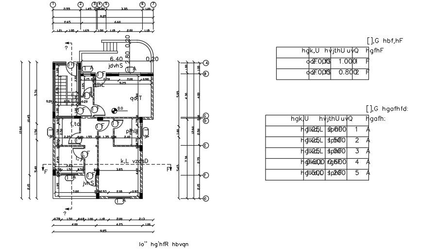 9x13 Meter Ground Floor Plan AutoCAD File