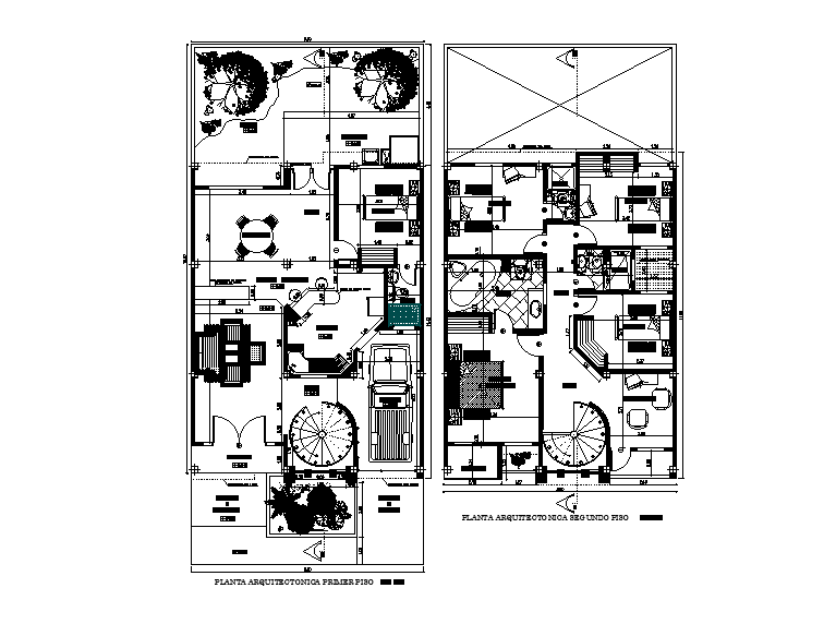 9x16m villa plan has been given in this Autocad drawing file. Download now.