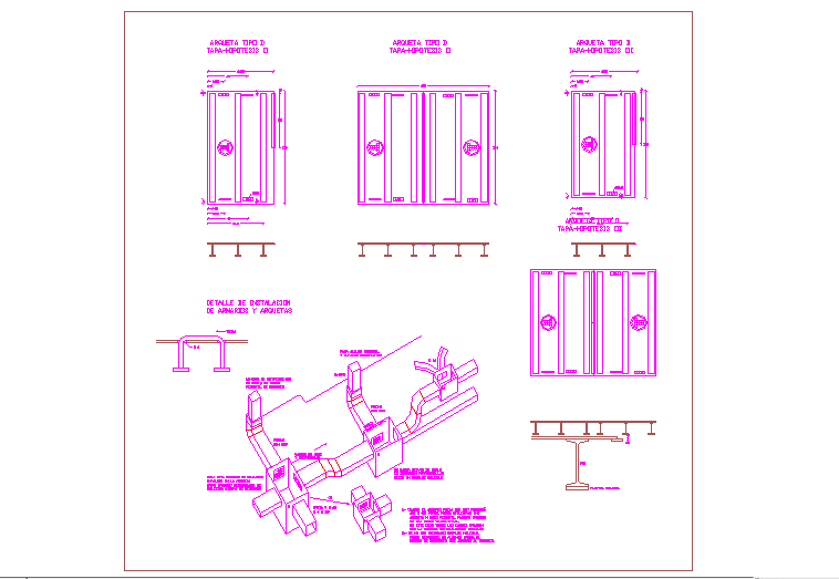 A C Duct Detail in Autocad file