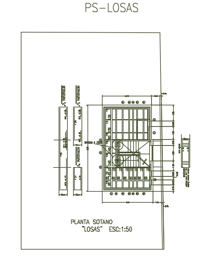 A beam layout of the 16x25m architecture two story residential house plan bedroom cad drawing