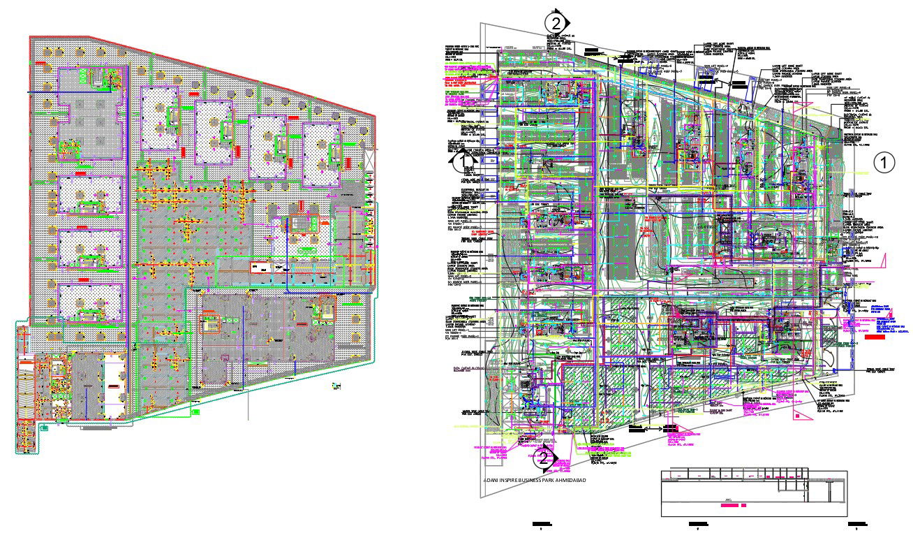 Adani Inspire Business Park DWG File