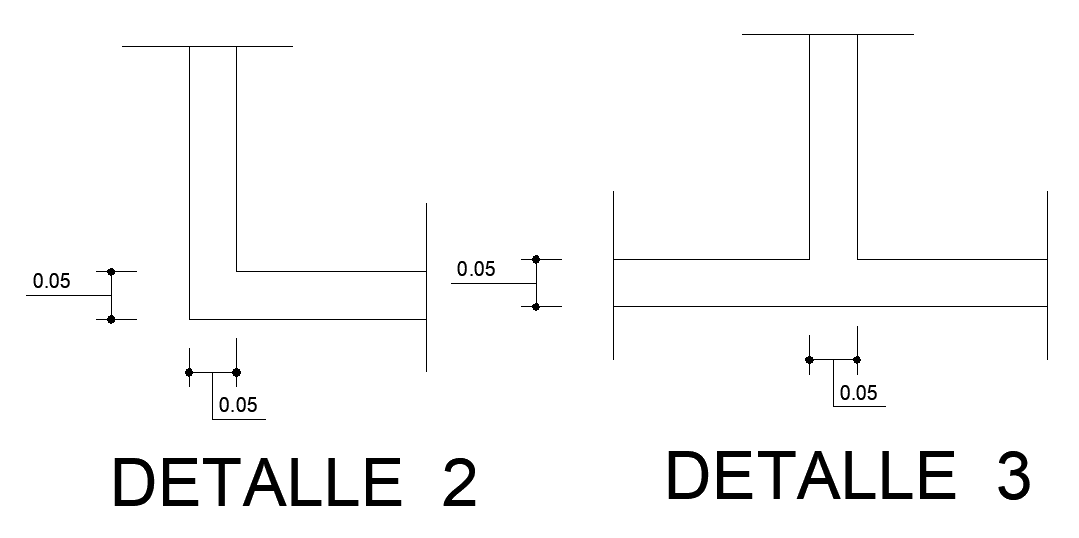 A detailed drawing of the L section view has been given in this AutoCAD model. Download now.