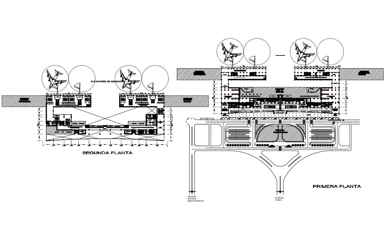 Airport Interior Design Plan