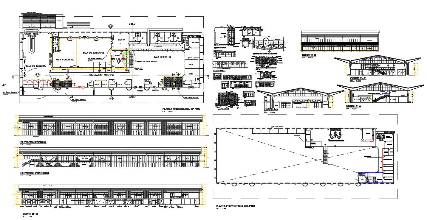 Airport plan details