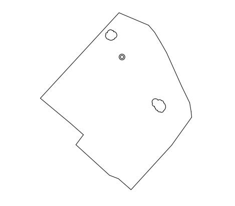A layout of the 13x16m row duplex villa house plan 2d AutoCAD model