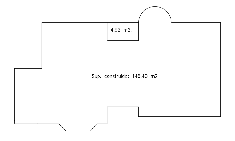 A layout of the 16x9m architecture two story house ground floor plan