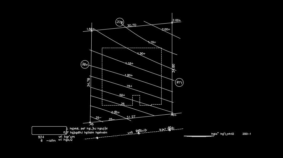 A layout of the 22x22m house plan