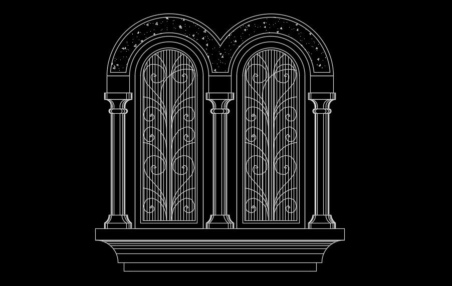 Amazing traditional door design