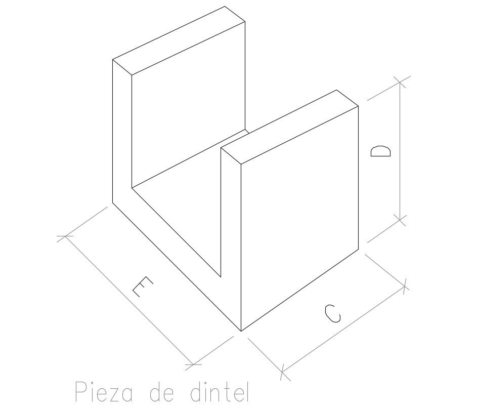Angle Section Steel CAD Block
