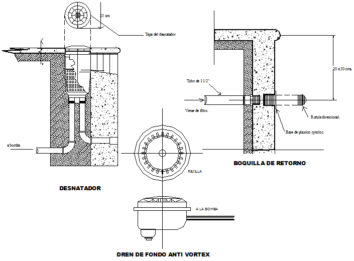 Anti section detail dwg file