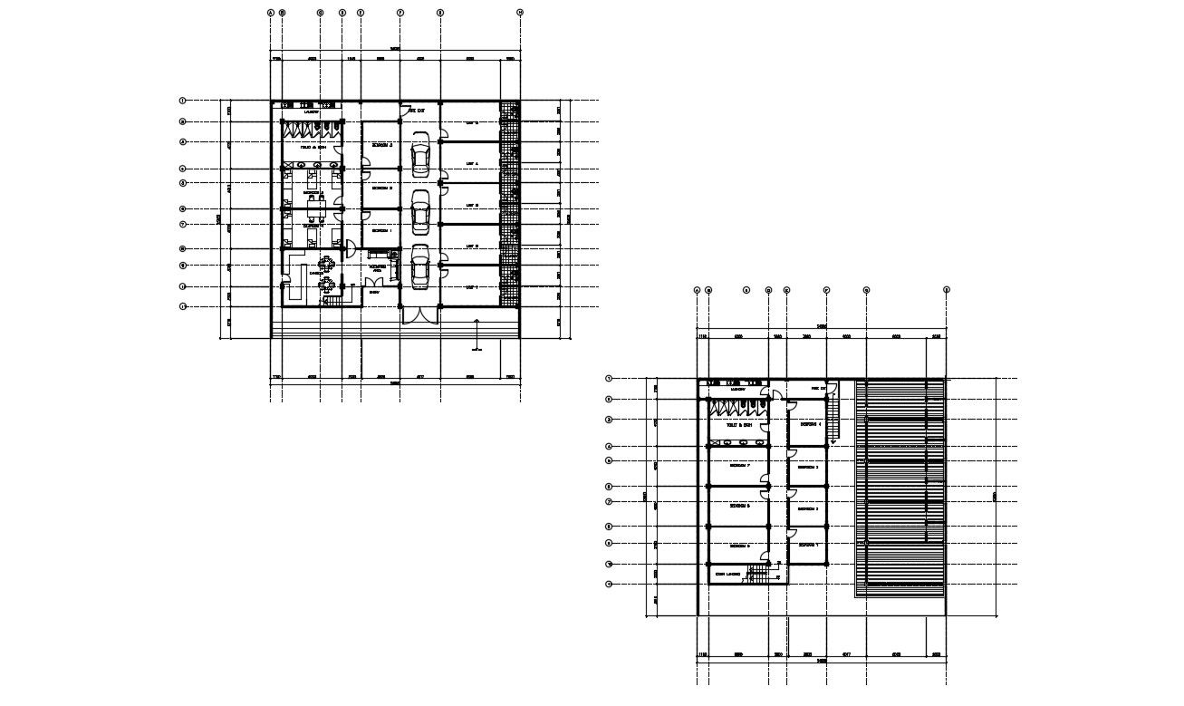 Apartment Building CAD Drawing Download