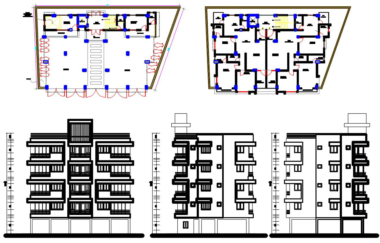 Apartment Plan DWG