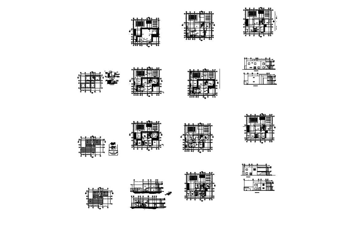 Apartment Plan In AutoCAD File