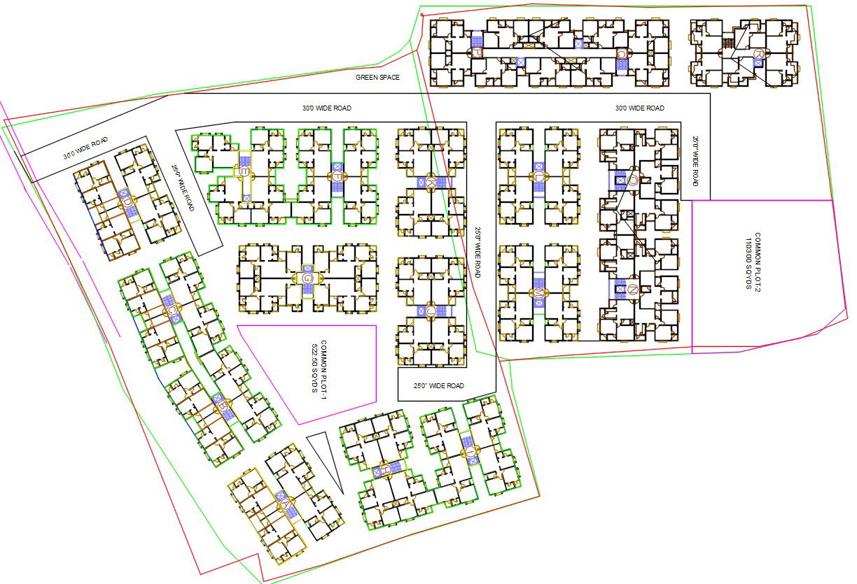 Apartment Society CAD Drawing
