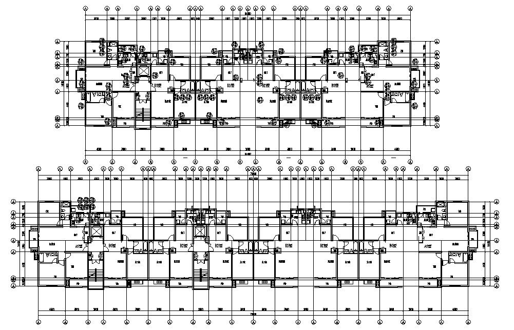 Apartment design Architecture Plan AutoCAD file
