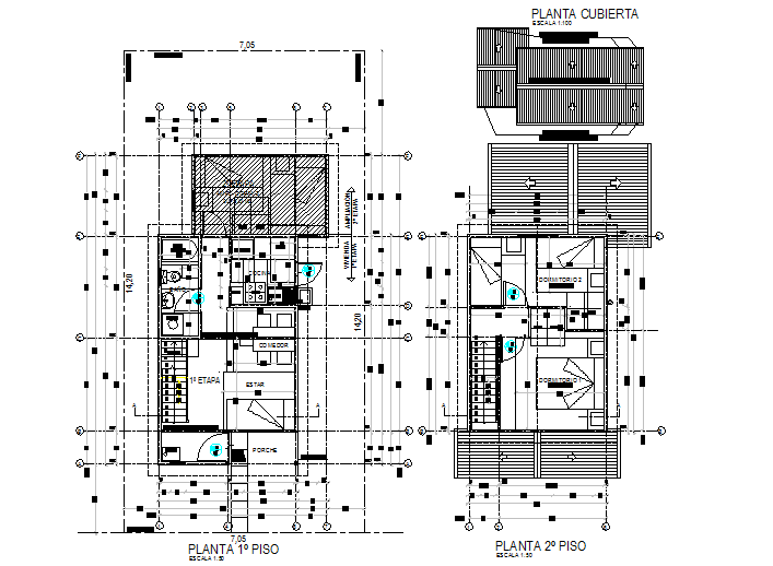 Apartment house plan layout file